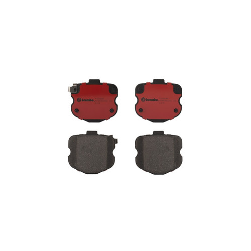 PRIME Ceramic Brake Pad Set for 2006-2013 Chevrolet (Corvette) P10069N - kit contents