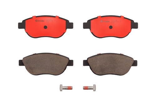 PRIME Ceramic Brake Pad Set for 2012-2017 Fiat (500) P23119N - front view