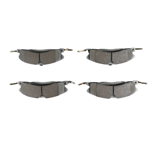 PRIME Ceramic Brake Pad Set for 2013-2019 Ford/Lincoln (Flex, Taurus, MKS, Explorer) P24178N - front view