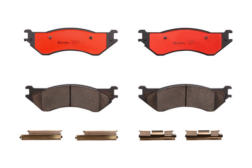 PRIME Ceramic Brake Pad Set for 2001-2002 Dodge (Ram 2500, Ram 3500) P18016N - top view