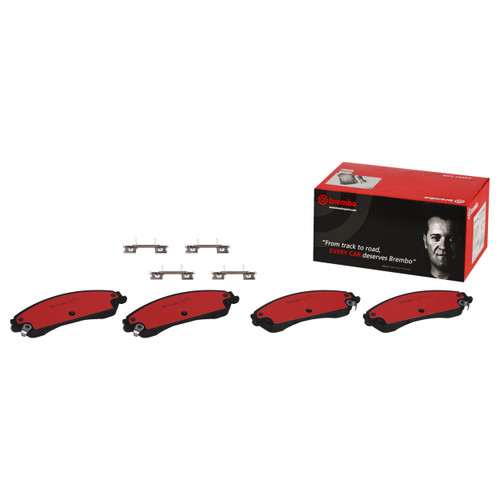PRIME Ceramic Brake Pad Set for 2006-2020 Dodge/Chrysler (Charger, Magnum, Caliber, Challenger) P23149N - back view