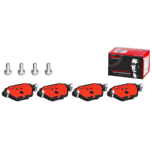 PRIME Ceramic Brake Pad Set for 2002-2005 Jaguar (X-Type) P24059N - kit contents