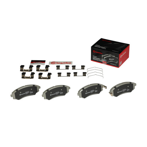PRIME Ceramic Brake Pad Set for 1989-2006 Hyundai/Kia (Elantra, Sonata, Tiburon, Optima) P30022N