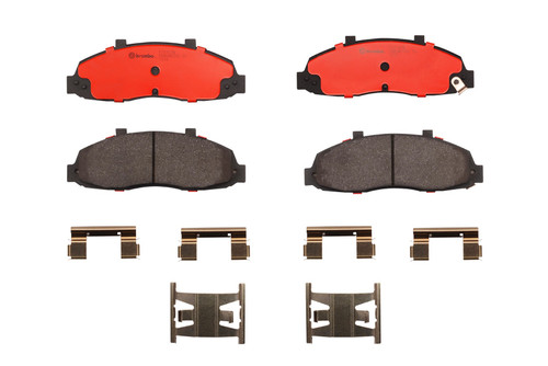 PRIME Ceramic Brake Pad Set for 1997-2004 Ford/Lincoln (F-150, Blackwood, F-150 Heritage) P24102N - top view