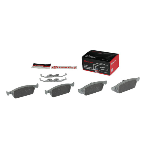 PRIME Ceramic Brake Pad Set for 2013-2019 Ford/Lincoln (Escape, Focus, Transit Connect, MKC) P24157N - packaging