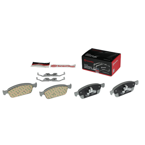 PRIME Ceramic Brake Pad Set for 2013-2019 Ford/Lincoln (Escape, Focus, Transit Connect, MKC) P24157N