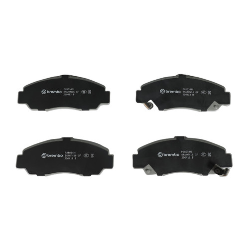 PRIME Ceramic Brake Pad Set for 1999-2015 Acura/Honda (CL, RL, TL, Accord) P28034N - back view