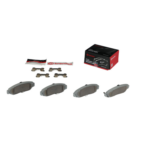 PRIME Ceramic Brake Pad Set for 1999-2015 Acura/Honda (CL, RL, TL, Accord) P28034N - packaging