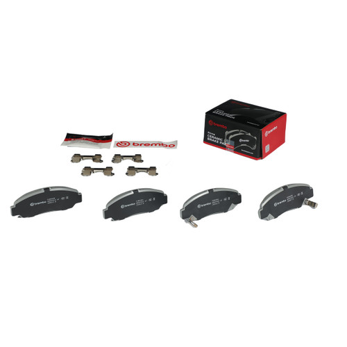 PRIME Ceramic Brake Pad Set for 1999-2015 Acura/Honda (CL, RL, TL, Accord) P28034N