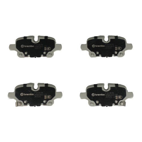 PRIME Ceramic Brake Pad Set for 2020-2024 Chevrolet/GMC/Buick (Equinox, Terrain, Malibu, Trax) P10083N - back view