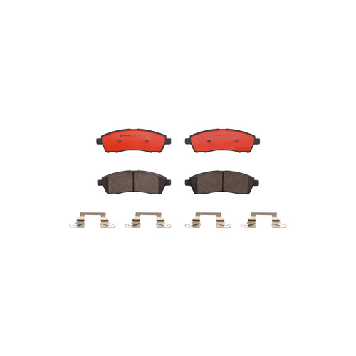 PRIME Ceramic Brake Pad Set for 1999-2005 Ford (Excursion, F-250 Super Duty, F-350 Super Duty) P24107N - kit contents