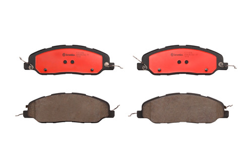 PRIME Ceramic Brake Pad Set for 2011-2014 Ford (Mustang) P24185N - front view