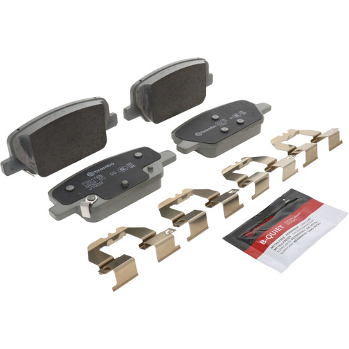 PRIME Ceramic Brake Pad Set for 2019-2025 Hyundai/Kia (Santa Fe, Telluride, Palisade) P30118N - angled view