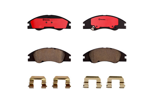 PRIME Ceramic Brake Pad Set for 2004-2009 Kia (Spectra, Spectra5) P30042N - top view