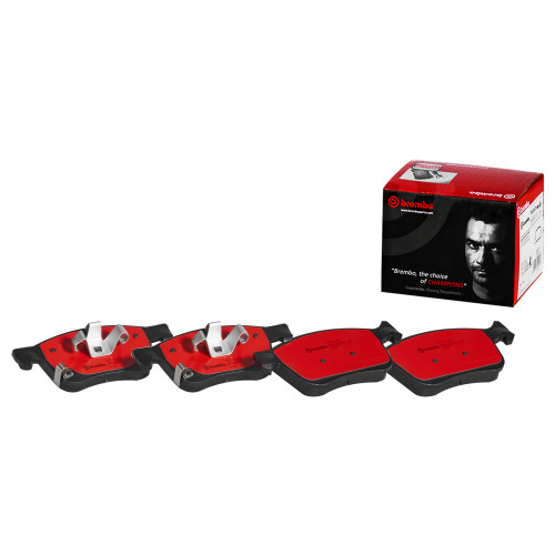 PRIME Ceramic Brake Pad Set for 2018-2025 Honda/Acura (Accord, Civic, Integra) P28104N - front view