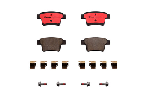 PRIME Ceramic Brake Pad Set for 2005-2009 Ford/Mercury/Jaguar (Five Hundred, Freestyle, Montego, X-Type) P24063N - front view