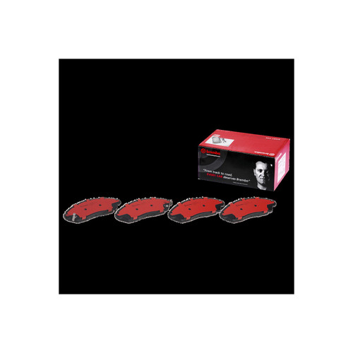 PRIME Ceramic Brake Pad Set for 2014-2025 Acura/Honda (MDX, Pilot, Ridgeline) P28105N - kit contents