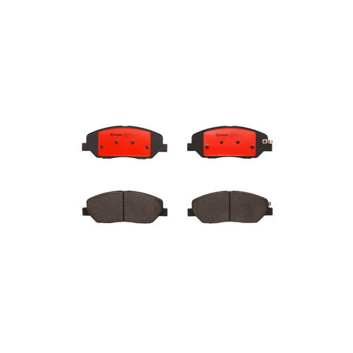 PRIME Ceramic Brake Pad Set for 2009-2011 Hyundai (Genesis) P30072N - kit contents