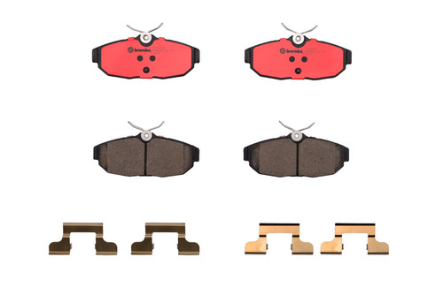 PRIME Ceramic Brake Pad Set for 2005-2012 Ford (Mustang) P24122N - top view