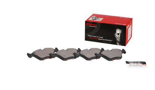 PRIME Ceramic Brake Pad Set for 1990-2006 Jaguar (Vanden Plas, XJ12, XJ6, XJ8) P36007N - back view