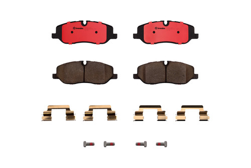 PRIME Ceramic Brake Pad Set for 2005-2009 Land Rover (LR3, Range Rover, Range Rover Sport) P44014N - top view