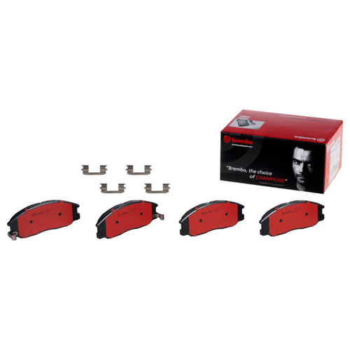 PRIME Ceramic Brake Pad Set for 2001-2006 Hyundai/Kia (Santa Fe, XG300, XG350, Sedona) P30013N - kit contents
