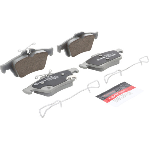 PRIME Ceramic Brake Pad Set for 2012-2021 Ford (Focus, C-Max, EcoSport) P24216N - angled view