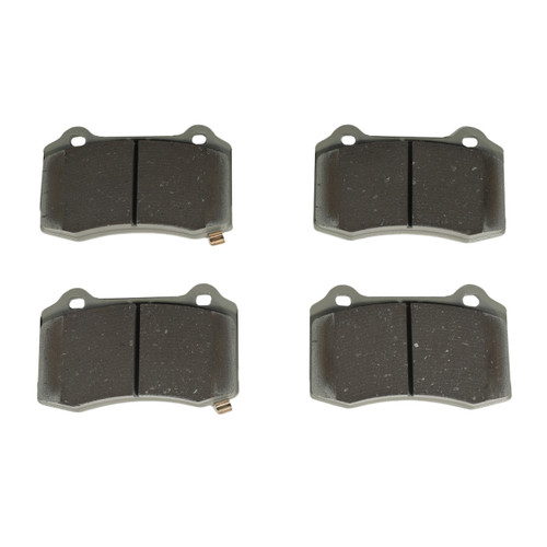 PRIME Ceramic Brake Pad Set for 2010-2021 Hyundai/Jeep/Tesla (Genesis Coupe, Grand Cherokee, X, S) P30074N - front view