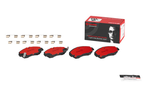 PRIME Ceramic Brake Pad Set for 1998-2002 Honda (Accord) P28052N - back view