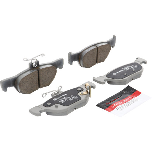 PRIME Ceramic Brake Pad Set for 2019-2025 Mazda (3, CX-30, MX-30 EV) P49064N - angled view