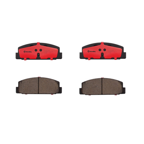 PRIME Ceramic Brake Pad Set for 1987-2005 Mazda (6, RX-7, Protege5, Protege) P49036N - alternate view