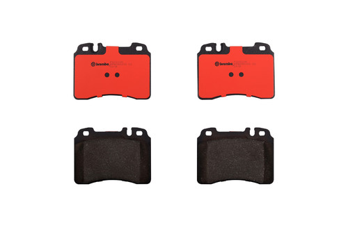PRIME Ceramic Brake Pad Set for 1990-1999 Mercedes-Benz (300CE, 300E, 300SL, 400E) P50022N - front view