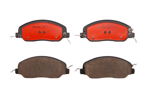PRIME Ceramic Brake Pad Set for 2011-2014 Ford (Mustang) P24176N - front view