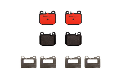 PRIME Ceramic Brake Pad Set for 2000-2005 Mercedes-Benz (ML430, ML500, ML55 AMG) P50043N - front view