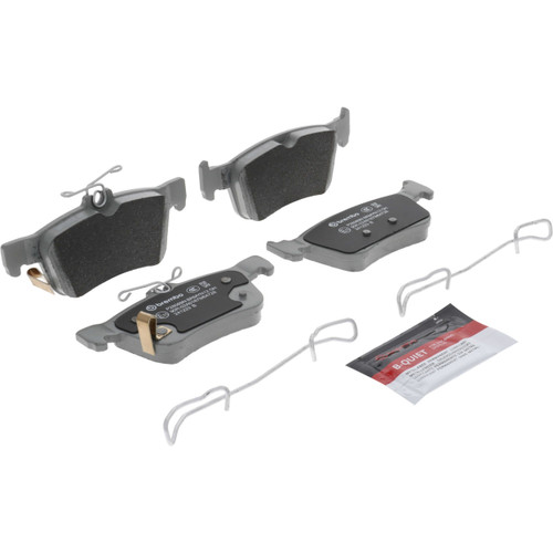 PRIME Ceramic Brake Pad Set for 2016-2025 Honda/Acura (Civic, Integra) P28089N - angled view