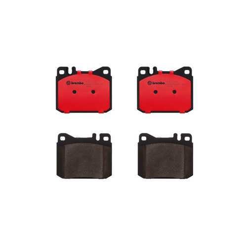 PRIME Ceramic Brake Pad Set for 1985-1991 Mercedes-Benz (300CD, 300SDL, 300SE, 300SEL) P50004N - front view