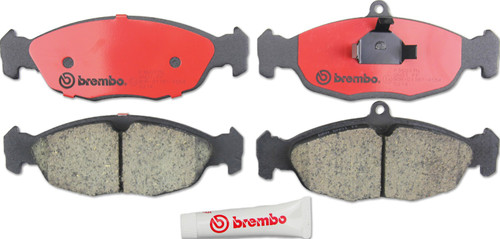 PRIME Ceramic Brake Pad Set for 1998-2006 Jaguar (Vanden Plas, XJ8, XJR, XK8) P36017N - top view