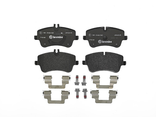 PRIME Low-Met Brake Pad Set for 2001-2011 Mercedes-Benz (C230, C240, C320, CLK320) P50045