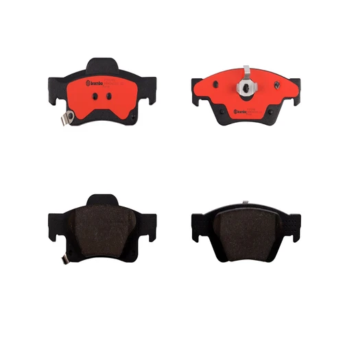 PRIME Ceramic Brake Pad Set for 2011-2025 Jeep/Dodge (Grand Cherokee, Durango, Grand Cherokee WK) P37016N - front view