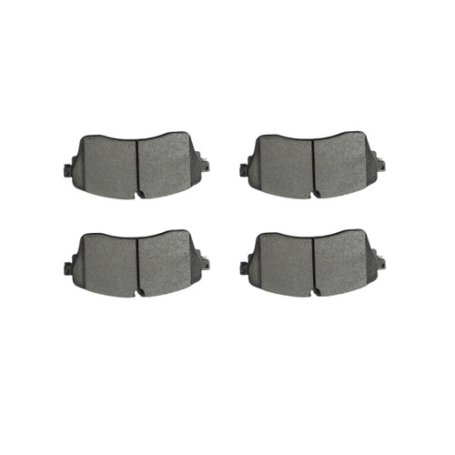 PRIME Ceramic Brake Pad Set for 2018-2024 Land Rover/Jaguar (Discovery, Range Rover Evoque, E-Pace, Range Rover Sport) P44028N - front view