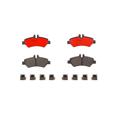 PRIME Ceramic Brake Pad Set for 2007-2018 Dodge/Mercedes-Benz (Sprinter 2500) P50084N - alternate view