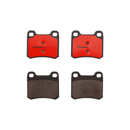 PRIME Ceramic Brake Pad Set for 1986-1996 Mercedes-Benz (190E, 260E, 300CE, 300D) P50013N - front view