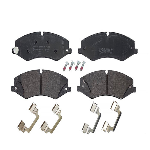 PRIME Low-Met Brake Pad Set for 2010-2017 Land Rover (Range Rover Sport, LR4, Range Rover) P44022 - front view