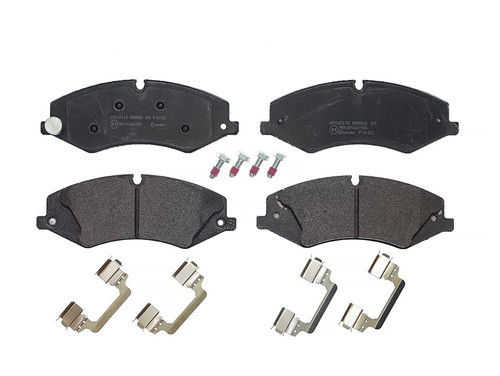 PRIME Low-Met Brake Pad Set for 2010-2017 Land Rover (Range Rover Sport, LR4, Range Rover) P44022 - back view