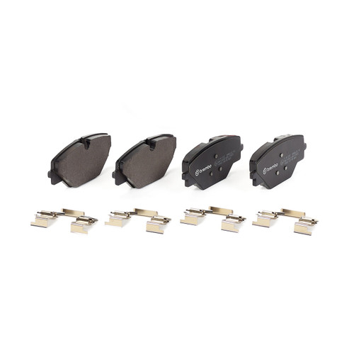 PRIME Low-Met Brake Pad Set for 2022-2025 Land Rover (Range Rover, Range Rover Sport) P44032 - angled view