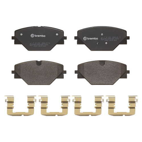 PRIME Low-Met Brake Pad Set for 2022-2025 Land Rover (Range Rover, Range Rover Sport) P44032