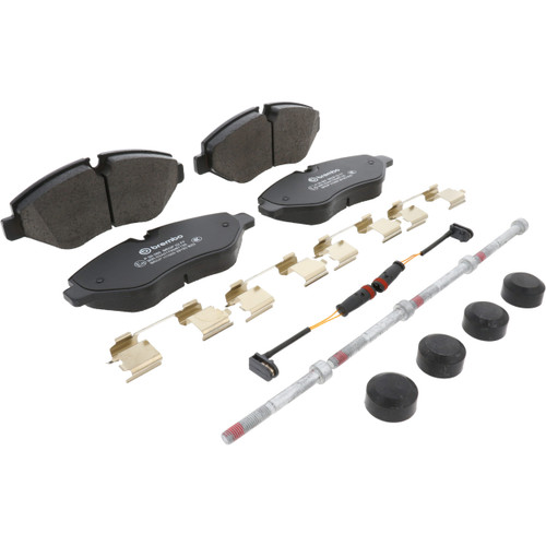 PRIME Low-Met Brake Pad Set for 2007-2021 Dodge/Mercedes-Benz (Sprinter 2500, Metris) P50085 - angled view