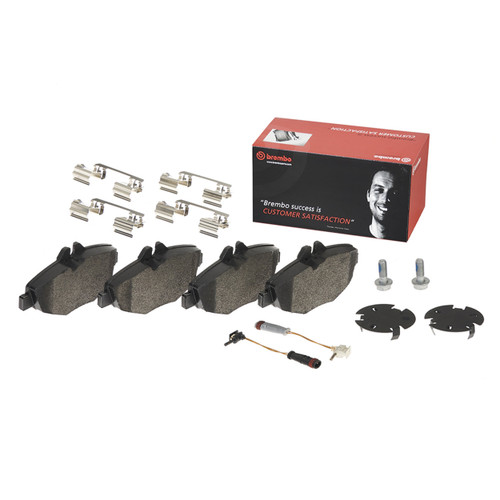 PRIME Low-Met Brake Pad Set for 2003-2009 Mercedes-Benz (E320, E350) P50049 - front view