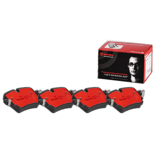 PRIME Ceramic Brake Pad Set for 2014-2023 Jaguar (F-Type, XJ) P36032N - kit contents