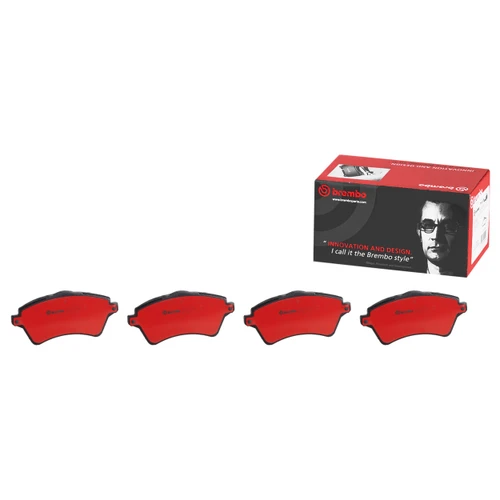 PRIME Ceramic Brake Pad Set for 2002-2005 Land Rover (Freelander) P44011N - kit contents